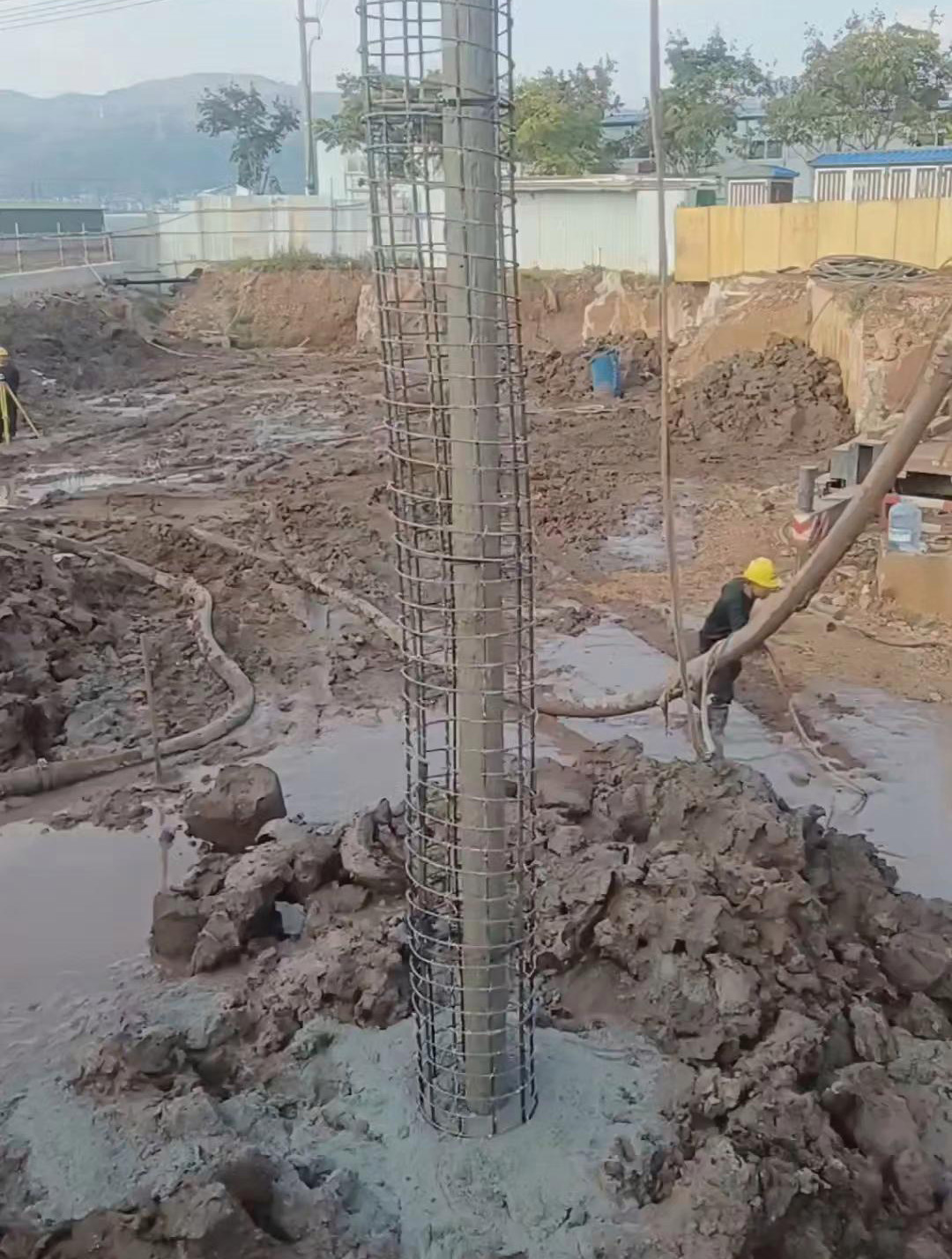 镇江丹阳长螺旋钻孔压灌桩